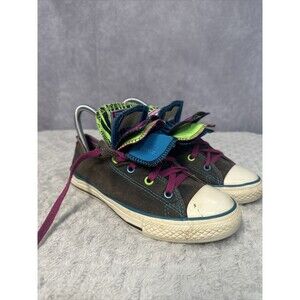 CONVERSE 5-Tongue OX Animal Black Junior Size 4
